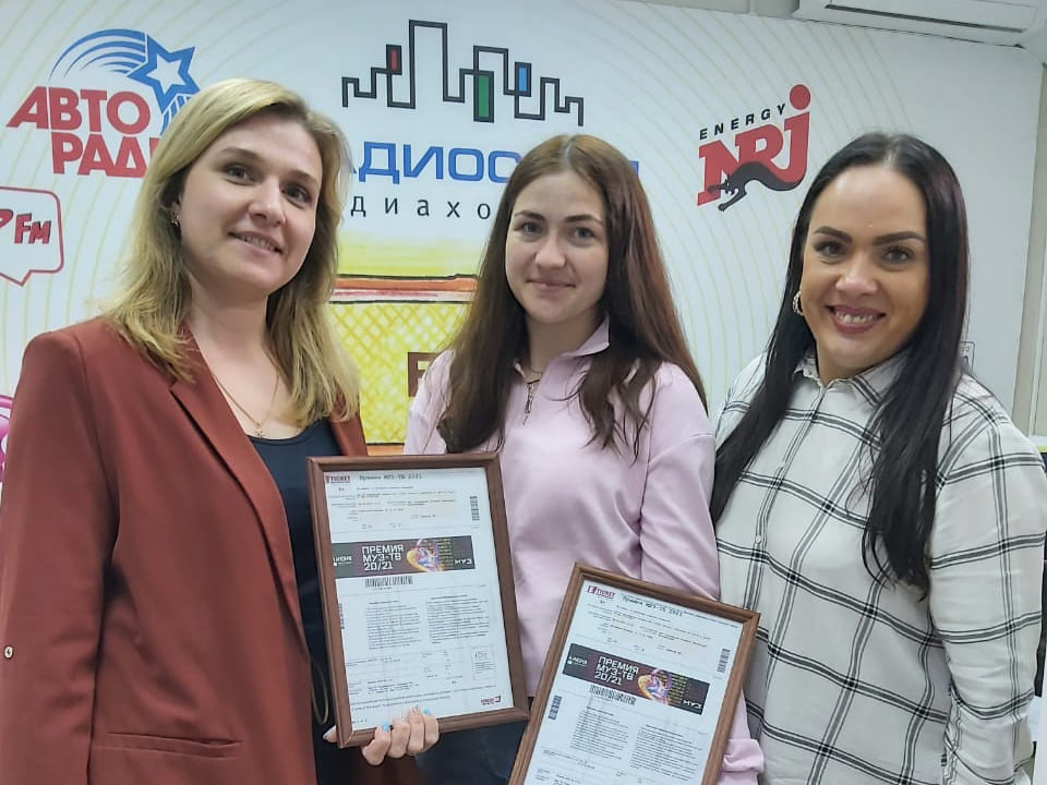 Победительница акции «Радиосити» посетила премию «Муз-ТВ»